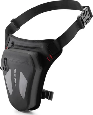 Obrázok produktu pre Taška na motorku Rockbros na nohu, stehno, opasok, rameno - čierna