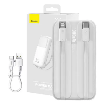 Zdjęcie produktu dla Baseus Comet Bateria przenośna, 10000mAh, 22,5W, biały