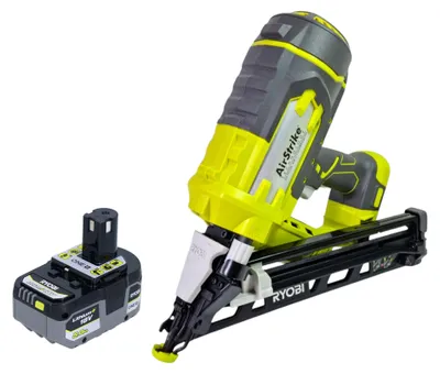 Obrázok produktu pre RYOBI R15GN18-0 Akumulátorová klincovačka 18 V 24 – 64 mm + 1x akumulátor 5,0 Ah – bez nabíjačky