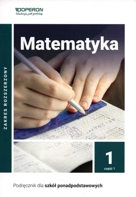 Produktbild von Matematyka 1 Podręcznik Część 1 Zakres rozszerzony (Buch auf Polnisch)