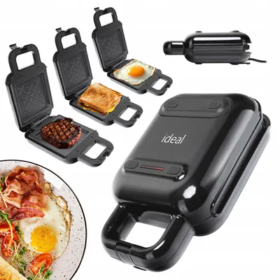 Produktbild von Elektrischer Toaster Eldom Ideal Ik2500 1200W Mini Grill Toasts Sandwiches