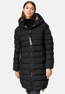 Produktbild von Chester F Damen Steppjacke hochschließender Kragen Schwarz XL