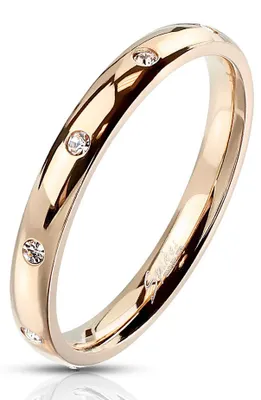 Produktbild von Zirkonia Ring rosegold 57 (18.1 mm Ø)