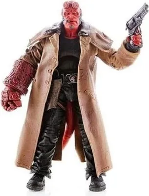 Zdjęcie produktu dla Figurka Hellboy Ron Pearlman 18cm ruchoma z rewolwerem