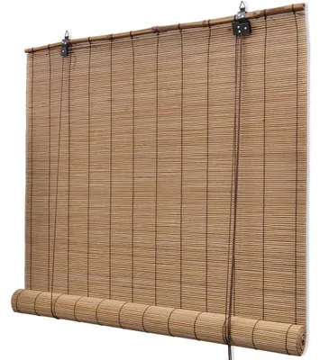 Productafbeelding van vidaXL Bamboe rolluik, 140x220 cm, bruin