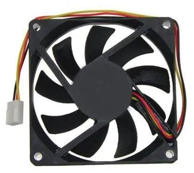 Image de Ventilateur 50x50x10, 12V, avec régulateur de vitesse, 3 fils