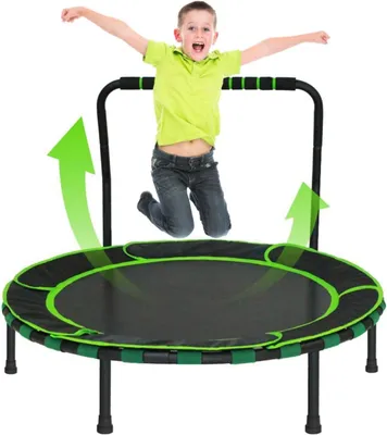 Imagen del producto de Trampolín para niños, plegable, estable, seguro, color , 91 cm