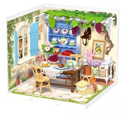 Obrázok produktu pre ROBOTIME Midsummer Dream Yard, DIY miniatúrny domček, Chlapec / dievča, 14 rok / roky, Dospelý/Dieťa, Viacfarebný, Plast
