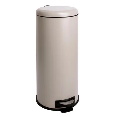 Image de SVITA T30 Poubelle taupe 30 litres Poubelle intérieure en acier