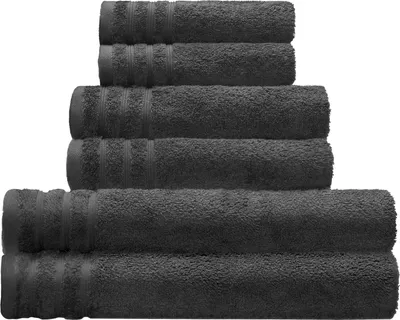 Produktbild von Kleine Wolke 3003912201, Baumwolle, Grau, Einfarbig, 30 x 50 cm, 1 Stück(e), 500 g/m²