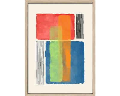 Produktbild von Gerahmtes Bild Graphic Surfaces I 53x73 cm