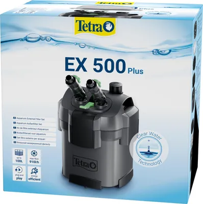 Produktbild von Tetra Außenfilter EX 500 Plus für Aquarien bis 100 l