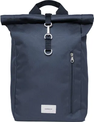 Produktbild von Sandqvist 19L Ground Rolltop-Rucksack, Blau One Size