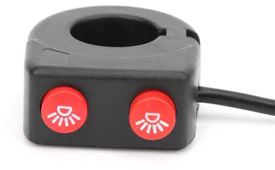 Obrázek produktu pro Univerzální spínač světel pro motocykly, ovládání hlavního světla, mlhovky (zapnutí/vypnutí), průměr otvoru 22 mm