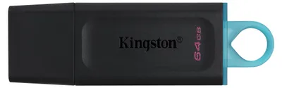 Produktbild von Kingston Technology DataTraveler Exodia USB-Stick 64 GB – USB 3.2 Gen 1, Schwarz/Türkis