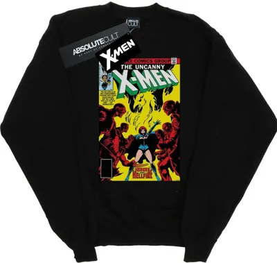 Produktbild von Marvel - "X-Men Phoenix Black Queen" Sweatshirt für Herren BI48651 (L) (Schwarz)