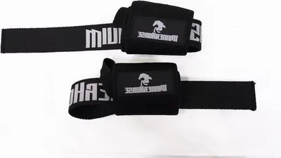 Produktbild von Famanu Handgelenkbandagen mit Griff für Gewichtheben - Fitness und Gymtraining