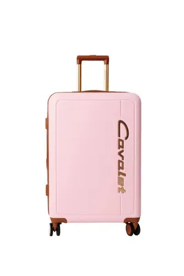 Produktbild von Koffer Pink 67 cm, mittelgroßer Hartschalenkoffer Trolley Cavalet Bowatex