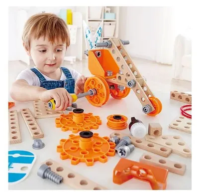 Produktbild von Hape Deluxe Experiment Kit, Bau, 4 Jahr(e), Mehrfarbig