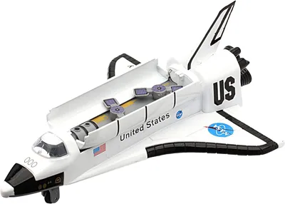Produktbild von Keycraft Raumfahrt Spielzeug - großes Space Shuttle aus Metall 20 cm