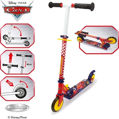 Immagine prodotto di Smoby Cars monopattino con freno,
pieghevole