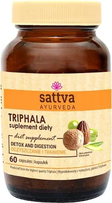 TRIPHALA EKSTRAKT (450 mg) 60 KAPSUŁEK - SATTVA (FOODS)