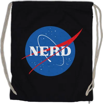 Produktbild von Urban Backwoods Nerd C, Turnbeutel, Farbe: Schwarz