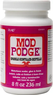 Produktbild von Mod Podge Sparkle / Funkelnder - Kleber / Versiegelung / Lack 236ml