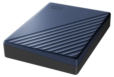 Productafbeelding van WD My Passport Ultra WDBFTM0050BBL - Externe harde schijf - Versleuteld - 5 TB - Draagbaar