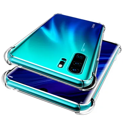 Immagine prodotto di Huawei P30 Pro Custodia, paraurti trasparente in TPU morbido, custodia protettiva antiurto per Huawei P30 Pro