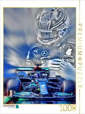 Produktbild von CALVENDO Puzzle Lewis Hamilton - siebenfacher Weltmeister der Formel 1 | 1000 Teile Lege-Größe 64x48cm Foto-Puzzle für glückliche Stunden