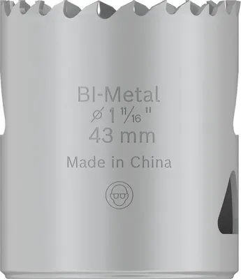 Produktbild von PRO Multi Material Lochsäge, 43 mm, mit Gewinde