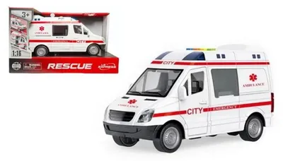 Image de Ambulance avec lumières et sirènes - SWEDE