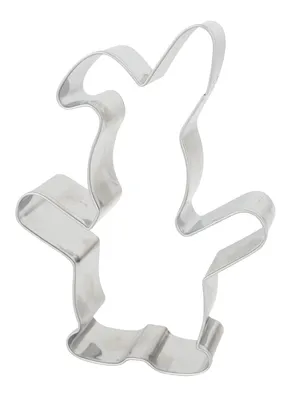 Produktbild von Birkmann Ausstechform Knuddel-Keks Hase, Ausstecher, Plätzchenform, Keks, Plätzchen, Edelstahl, 10.2 cm, 197213