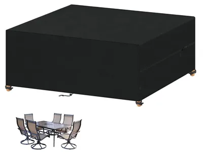Zdjęcie produktu dla Pokrowiec na meble ogrodowe - wodoodporny, ochrona przed promieniowaniem UV, materiał Oxford 420D, wymiary: 230 x 130 x 95 cm