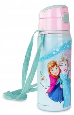 Immagine prodotto di Borraccia in alluminio con beccuccio da 600 ml Elsa – Frozen: Elsa e Anna / FR50063
