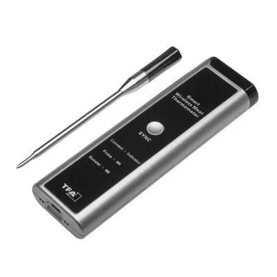 Produktbild von TFA Kabelloses BBQ Fleischthermometer SMART KÜCHEN-CHEF Grillthermometer (14.1515.10)