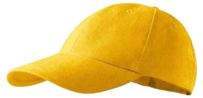 Image de Malfini - Casquette de baseball pour enfants, 6 panneaux PP8806 (taille unique) (jaune/jaune)