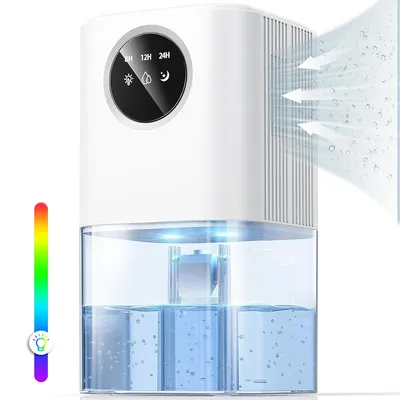 Produktbild von Luftentfeuchter, 1800ML Entfeuchter Elektrisch,Raumentfeuchter Leise Dehumidifier Mit Funktion Abtauen & Schlafmodus,Timer,für Badezimmer