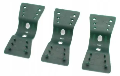 Immagine prodotto di Clip per telo ombreggiante verde - 20 pezzi