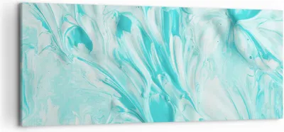 Produktbild von Bild auf Leinwand - Leinwandbild - Blume Abstraktion - 120x50cm - Wand Bild - Wanddeko - Wandbilder - Leinwanddruck - Bilder - Kunstdruck - Wanddekoration - Leinwand bilder - Wandkunst - AB120x50-3827