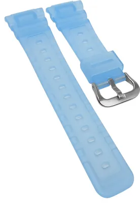 Produktbild von Casio G-Shock > Uhrenarmband Resin blau transparent > DW-5600LS-2