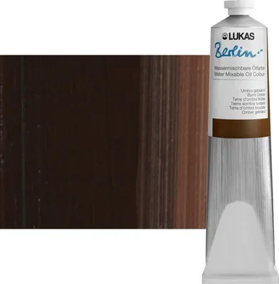 Obrázok produktu pre Lukas Berlin Olejová farba Burnt Umber 200 ml 1 ks