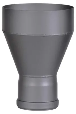 Immagine prodotto di FIREFIX RD150/Ü10, raccordo di allargamento da 80 a 150 con guarnizione, per tubi di scarico del fumo di 2 mm di spessore