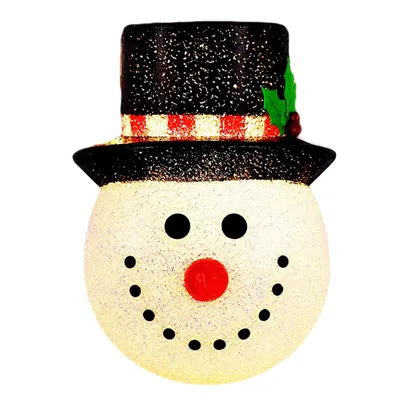 Immagine prodotto di Copri luce a forma di pupazzo di neve, Copri pannello luminoso, Copri pannello luminoso, Copri luce a forma di pupazzo di neve, decorazione natalizia - SNOWKO