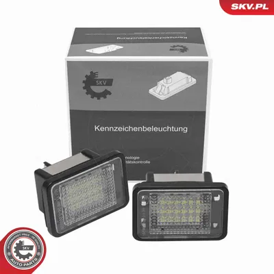 Image de ESEN SKV 72SKV571 Éclairage de plaque d'immatriculation adapté à la MERCEDES-BENZ GLK (X204)