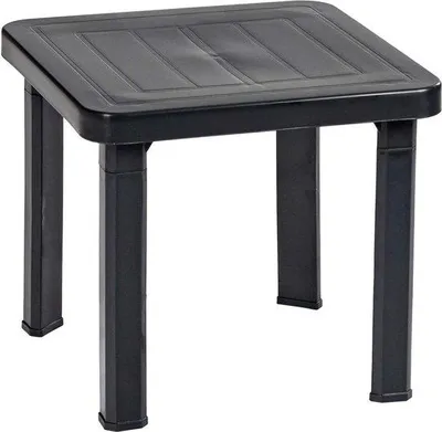 Produktbild von Famanu Beistelltisch für Außen 47 x 47 cm - Anwendungsvielfalt in Anthrazit
