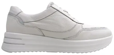 Imagen del producto de Zapatos deportivos para mujer Waldläufer H-Arianna, cordones, color blanco, estilo casual