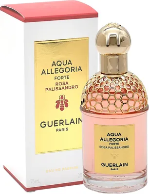 Obrázok produktu pre Guerlain Aqua Allegoria Rosa Palissandro Forte, Ženy, 75 ml, Doplňovacia fľaša, Sprej, - ALCOHOL - PARFUM (FRAGRANCE) - AQUA (WATER) - LINALOOL - GERANIOL - LIMONENE -..., 1 kusov