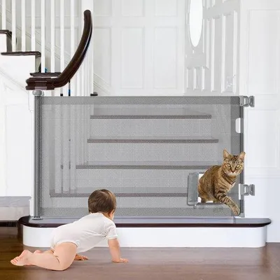 Produktbild von Türschutzbarriere mit Treppen- und Ausgangsabschottung für sichere Brandschutzabsicherung